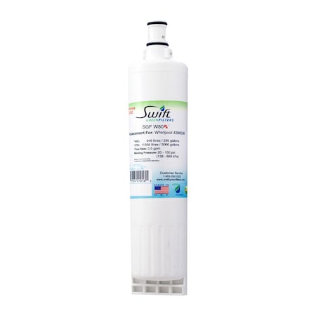 Swift Green Filters Pharmaceutical Replacement for Whirlpool 4396508/10, EDR5RXD1 SGF-W80 Rx